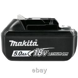 Batterie Authentique Makita Bl1850 18v 5.0ah Lxt Li-ion Avec Etoile Cinq Emballage