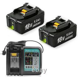Batterie / Chargeur Pour Makita Bl1860 Li-ion 18v Lxt Bl1830 Bl1850 Indicateur Led