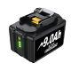 Batterie Li-ion 18v 6ah 12.0ah Lxt Pour Perceuse Sans Fil Makita Bl1860 Bl1850 Bl1830