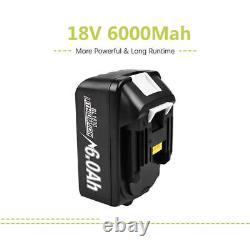 Batterie Li-Ion 2X 18V 9.0Ah 6.0Ah pour Makita BL1830 LXT BL1840 BL1850 BL1860 NOUVEAU