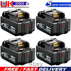 Batterie Li-ion 18v 6.0ah Lxt Pour Makita Bl1860b Bl1840 Bl1830 Bl1850 Sans Fil Au Royaume-uni
