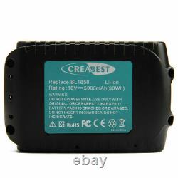 Batterie Li-ion 18v 6.0ah Pour Makita Lxt400 Bl1815 Bl1830 Bl1840 Bl1850 Bl1860