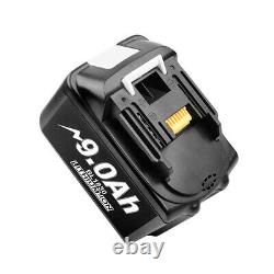 Batterie Li-ion 2x 18v 9.0ah Pour Makita Bl1830 Lxt Bl1850 Bl1860 Bl1890 Avec Led