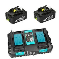 Batterie Li-ion Authentique Bl1850b 18v 5ah 6ah Lxt Pour Makita Bl1860b Bl1840 Bl1830