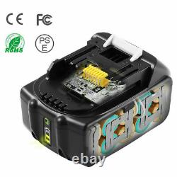 Batterie Makstar Geniune 18v + Chargeur Pour Makita Bl1860 Lxt Li-ion Bl1830 Bl1850