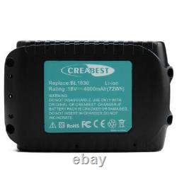 Batterie pour Makita 18V Li-ion BL1860 BL1830 BL1840 BL1850 BL1815 LXT400 194309-1