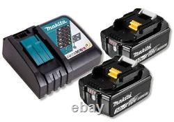 Chargeur Makita DC18RC LXT complet avec 2 batteries BL1830B