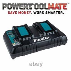 Chargeur de batterie rapide double port Makita DC18RD 7.2v-18v LXT 230v Authentique