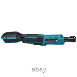 Clé à cliquet Makita DWR180Z 18V LXT 1/4 ou 3/8 pouce carré sans batterie