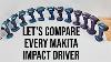 Comparaison De Chaque Pilote D'impact Makita 12 Différents Pilotes D'impact Makita Testés Et Classés