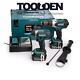 Ensemble Makita Dlx2145tj Lxt 18v Combi Sans Fil Et Impact Avec Pack Double De Batteries 2x 5.0ah