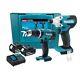 Kit Double Makita Dlx2336sf 18v Lxt Dhp453 Combi Dtd56 Perceuse à Percussion 2 X 3.0ah