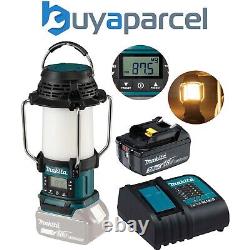 Lampe de chantier fluorescente Makita DMR055 LXT 18v + Radio + Batterie 3ah + Chargeur