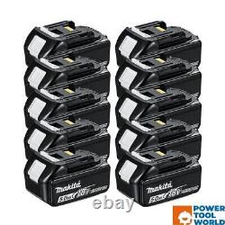 Makita BL1850X10 Batterie Li-Ion 18v LXT 5.0Ah x10 Pack