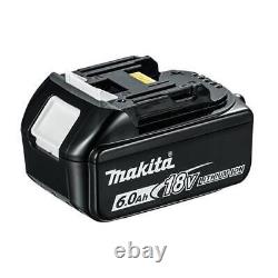 Makita BL1860 18v 2 x LXT 6.0ah Batteries Lithium-Ion + Chargeur double port DC18SH