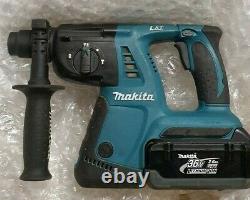 Makita Bhr262 Lxt Sans Fil 36v Li-ion Sds+ Rotative Hammer Drill 1x 2.6ah Batterie