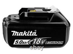 Makita Bl1850 18v 8x 5ah Lxt Li-ion Makstar Batterie Pack 8pk Véritable 8x Bl1850b