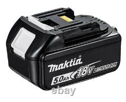 Makita Bl1850 2x 18v 5ah Lxt Li-ion Véritable Makstar Batterie Twin Pack 1
