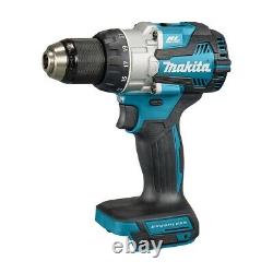 Makita DHP489Z Perceuse à percussion combinée sans balais 18v LXT avec mandrin en métal + Mallette Makita