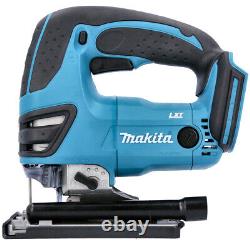 Makita DJV180ZX Scie sauteuse à pendule sans fil Li-ion 18V LXT avec 12 lames