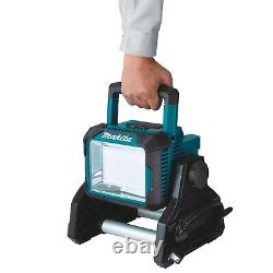 Makita DML811 18v 14.4v 110v LXT Li-Ion Lampe de travail portable LED sur site Torch