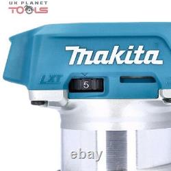 Makita DRT50ZJ Routeur/Taille-haie sans balai Li-ion 18v LXT avec boîte MakPac