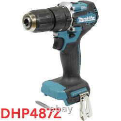 Makita DTD152Z & DHP487Z Perceuse combinée sans fil 18V Li-ion LXT à moteur sans balai, corps uniquement