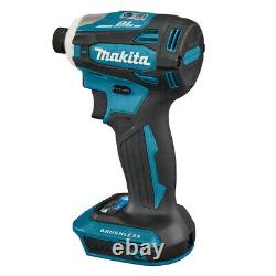 Makita DTD172 Perceuse à Chocs SANS FIL Brushless 18V LXT avec 1 x Batterie 6.0Ah