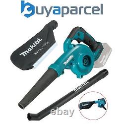 Makita DUB185Z 18v LXT Souffleur Aspirateur sans fil + Buse Longue + Sac de Collecte Nu