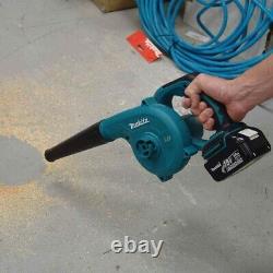 Makita DUB185Z 18v LXT Souffleur Aspirateur sans fil + Buse Longue + Sac de Collecte Nu