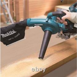 Makita DUB185Z 18v LXT Souffleur Aspirateur sans fil + Buse Longue + Sac de Collecte Nu