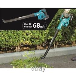 Makita DUB185Z 18v LXT Souffleur Aspirateur sans fil + Buse Longue + Sac de Collecte Nu