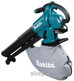 Makita DUB187Z Souffleur Aspirateur à Feuilles Sans Fil à Vitesse Variable 18V LXT Brushless