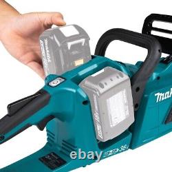 Makita DUC355Z Scie à chaîne sans fil 35 cm 14 Twin 18v / 36v LXT Lithium Ion Nue