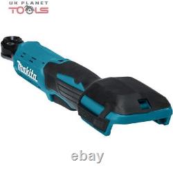 Makita DWR180Z 18V LXT Li-ion Clé à cliquet sans fil 1/4 et 3/8 Unité nue