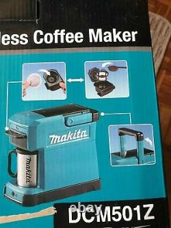 Makita Dcm501z 10.8-12v Cxt/14.4-18v Lxt Li-ion Cordless Coffee Maker Body Seulement