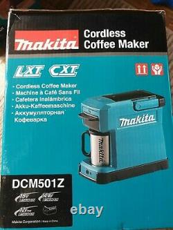 Makita Dcm501z 10.8-12v Cxt/14.4-18v Lxt Li-ion Cordless Coffee Maker Body Seulement