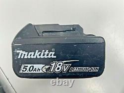 Makita Dga452 Grinder D'angle Sans Fil Lxt 18v Li-ion + Bl1850b 5.0ah Batterie