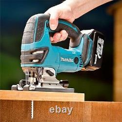 Makita Djv180 18v Lxt Jigsaw Li-ion Avec Des Mesures De Bande De Poche Sans 8m / 26ft