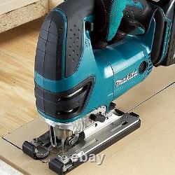 Makita Djv180 18v Lxt Jigsaw Li-ion Avec Des Mesures De Bande De Poche Sans 8m / 26ft