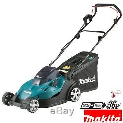 Makita Dlm431z Double 18v / 36v Lxt Li-ion Sans Fil 43cm Lawn Mower Corps Seulement