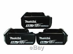 Makita Dlxbless6pc De 3x5ah Lxt Li-ion 6pc Brushless Power Kit Outil