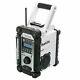 Makita Dmr109w 10.8v/18v Lxt/cxt Li-ion Job Site Radio White Body Only