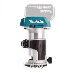 Makita Drt50zx4 18v Lxt Défonceuse sans fil pour stratifiés Corps seulement Tout neuf