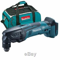 Makita Dtm50z 18v Li-ion Sans Fil Oscillant Multicutter + 4 Lxt400 Sac À Outils