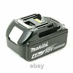 Makita Genuine Bl1840 18v 4.0ah Lxt Li-ion Batterie Avec Pack Star De 2