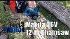 Makita Hcu02zx2 Sans Fil De Lxt Lithium Ion 12 En Chainsaw