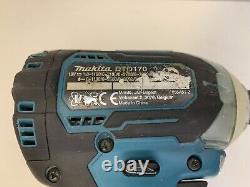 Makita LXT 18v Li-ion Sans Balai Visseuse à chocs sans fil DTD170 Corps Seulement Authentique