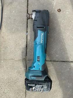 Makita Multi Tool 18v Cordless 390w Li-ion Lxt Keyless Dtm51 Bon Ordre De Fonctionnement