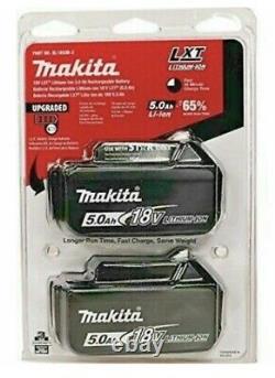 Makita Véritable Bl1850 18v 5.0ah Li-ion Lxt Jumelle Pack Uk Stock